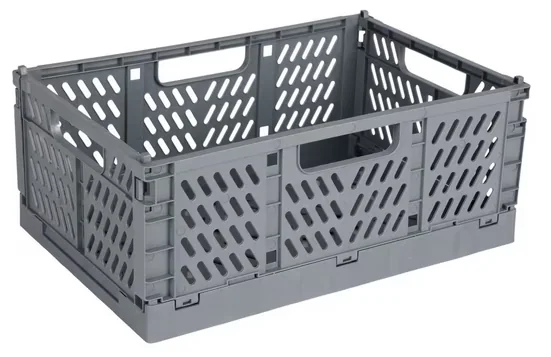 Buri Mini-Klappbox 30,5 x 20 cm Aufbewahrungsbox Klappkiste faltbar