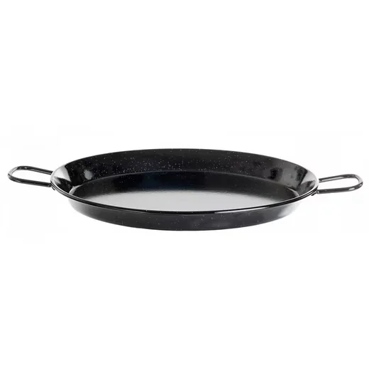 PAELLA WORLD Paella Pfanne 20 cm emailliert für Camping Gasgrill
