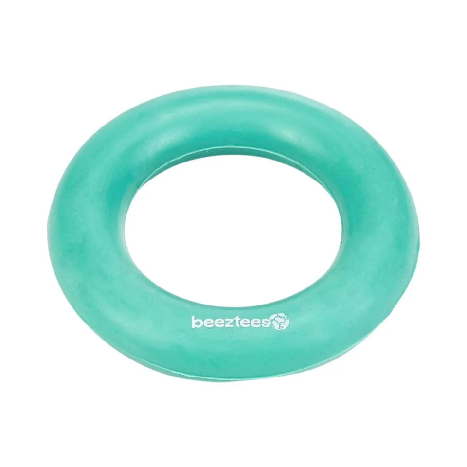 BEEZTEES Hundespielzeug Outdoor Kauring massiv mint