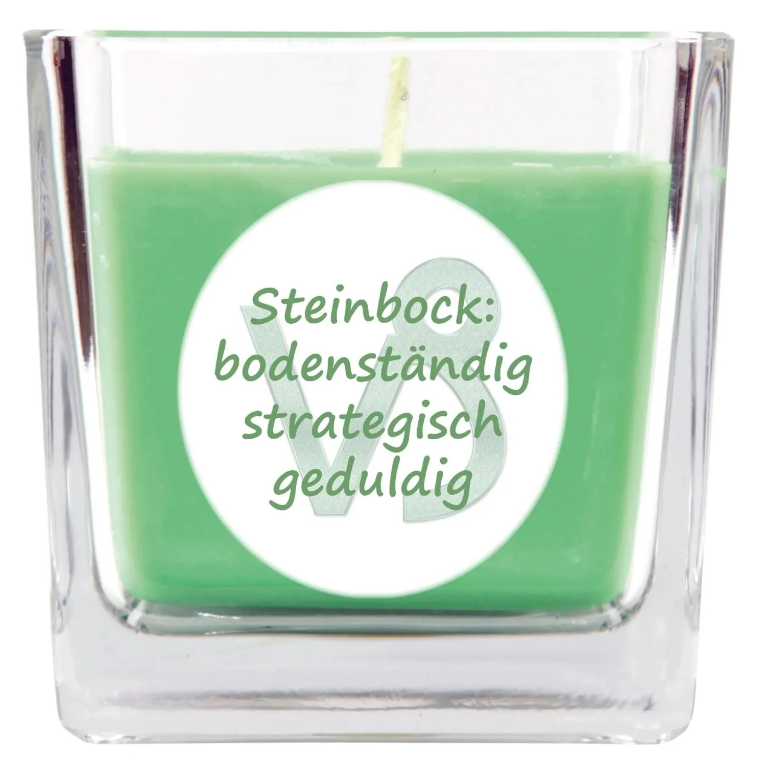HS Candle Duftkerze im Glas Coconut Limes 50h Sternzeichen Steinbock