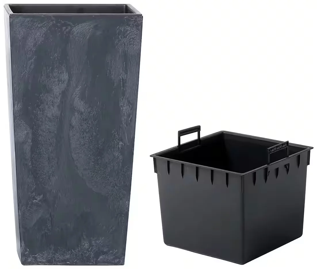 Prosperplast Urbi Square Effect Pflanzkübel Blumentopf eckig