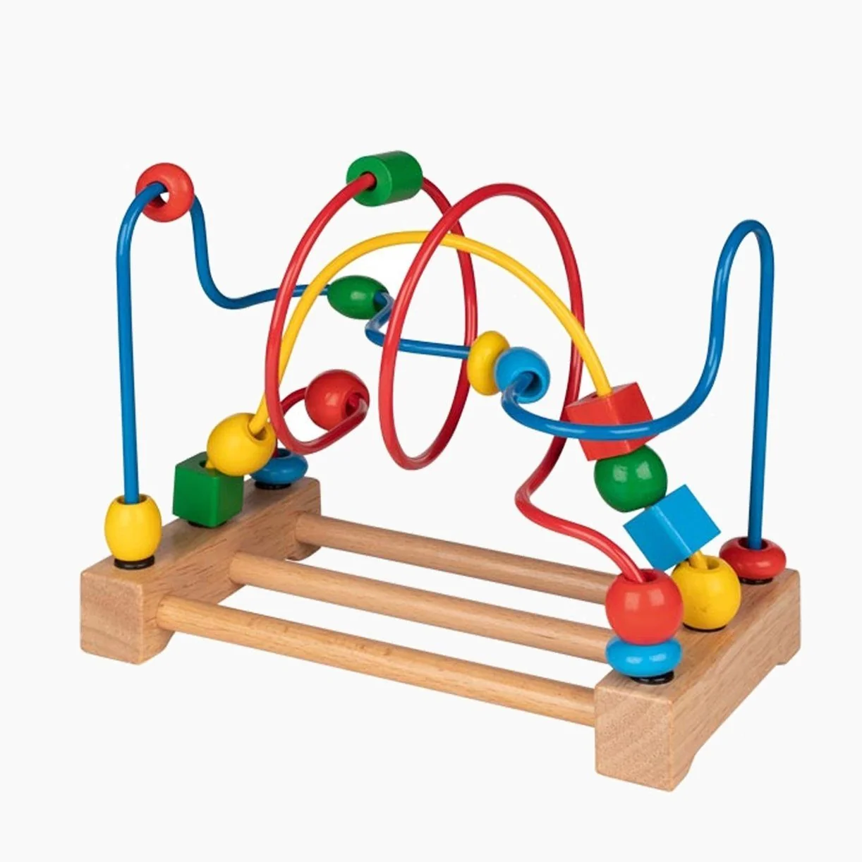 Goki Motorikschleife Holz Lernspielzeug für Kinder