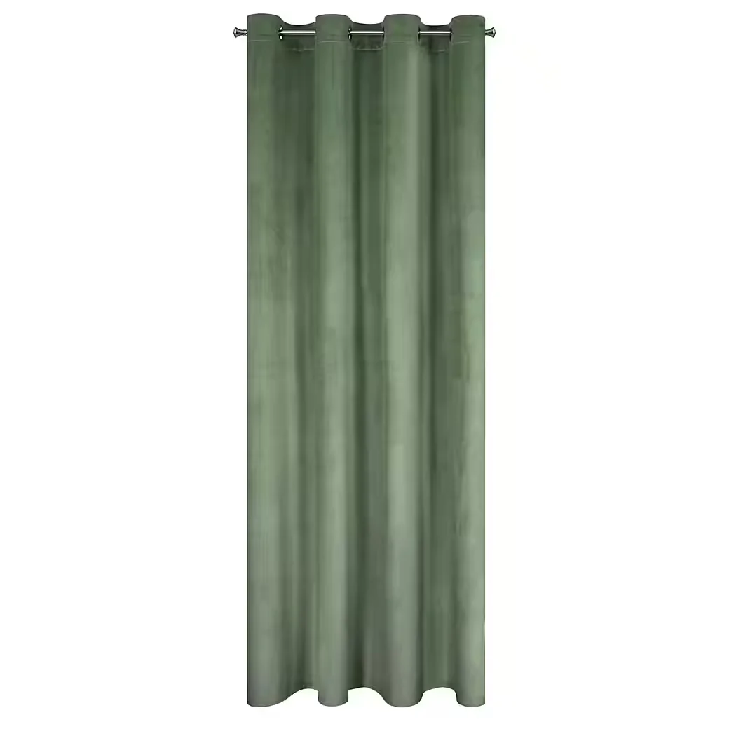 DESIGN91 Samtvorhang Vorhang 140x250 cm