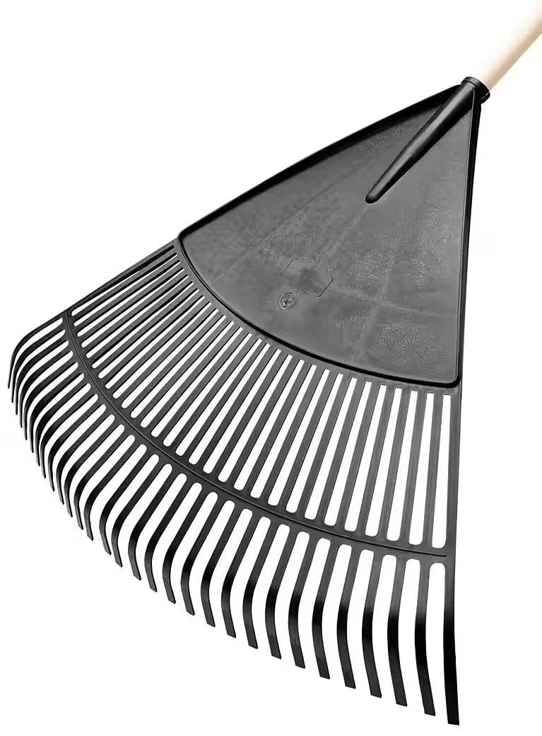 FLORA Laubbesen Polyethylen XXL 750 mm 30 Zinken Laubrechen