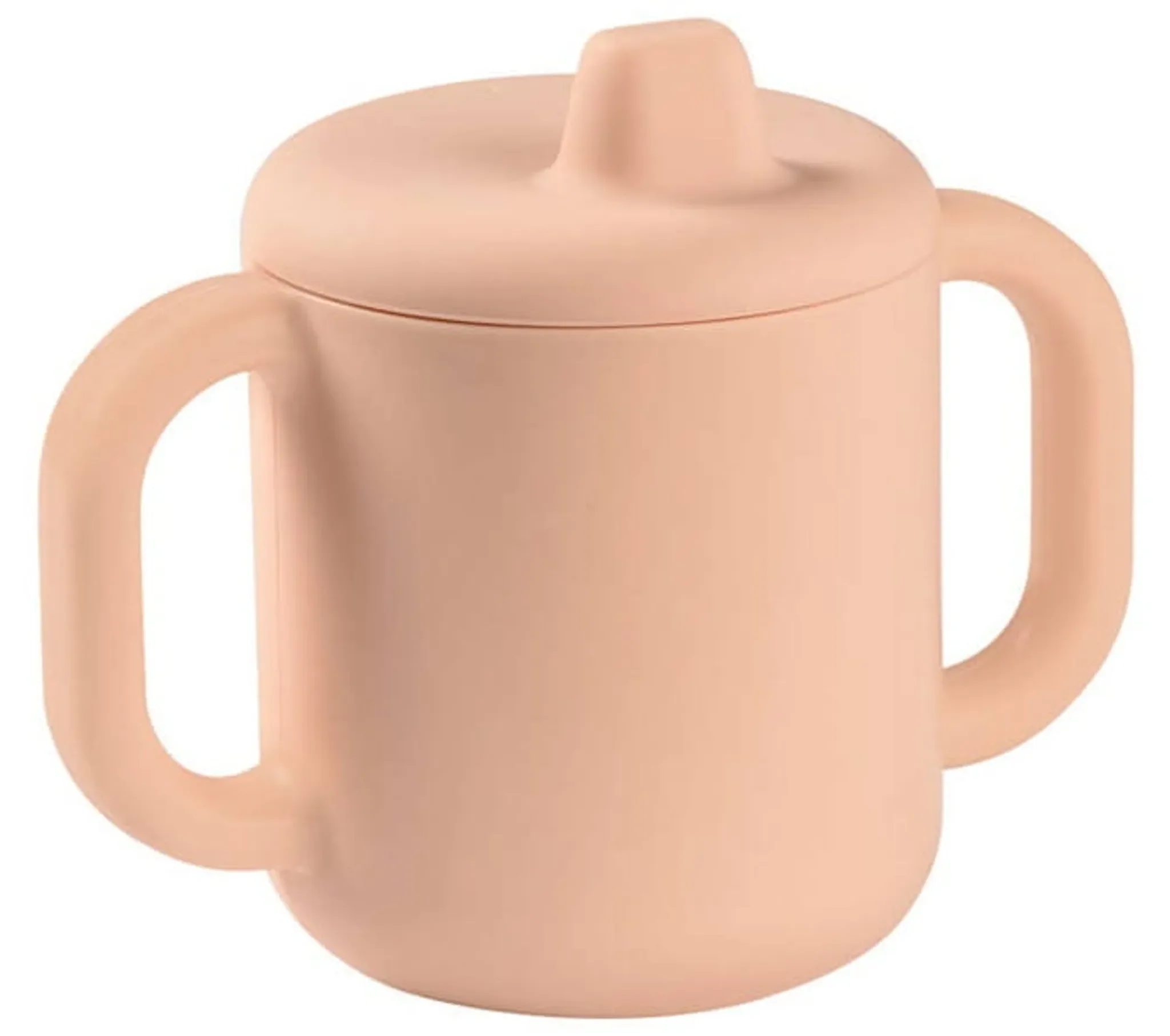 Silikon-Lernbecher für Babys – Rosa