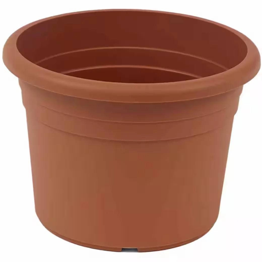 GARDAMO CILINDRO Pflanzkübel 15 cm terracotta mit Bodenlöchern