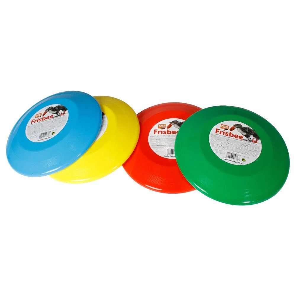 KARLIE Frisbee aus Kunststoff Outdoor Hundespielzeug