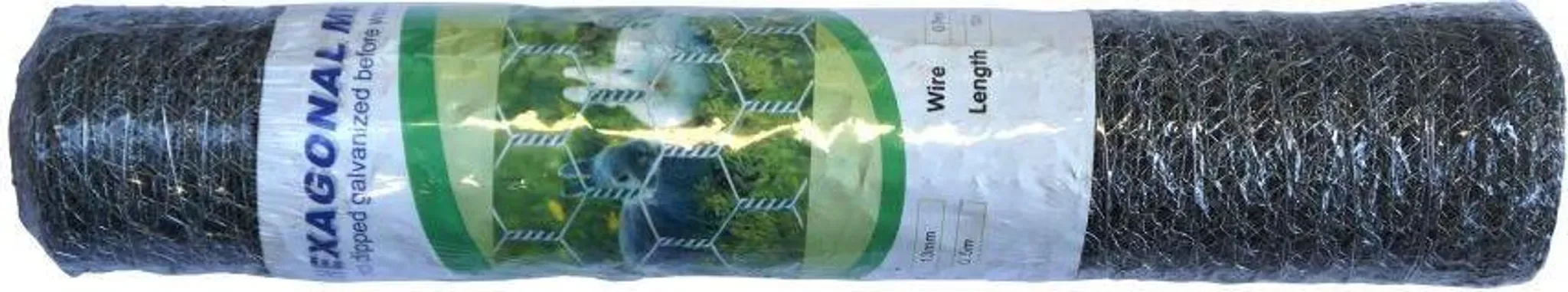 Kaninchengitter verzinkt – 500 mm Höhe, 10 m Rolle