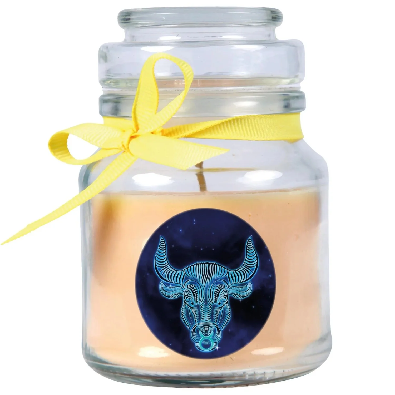 HS Candle Duftkerze im Glas Sternzeichen Stier Vanille 30h