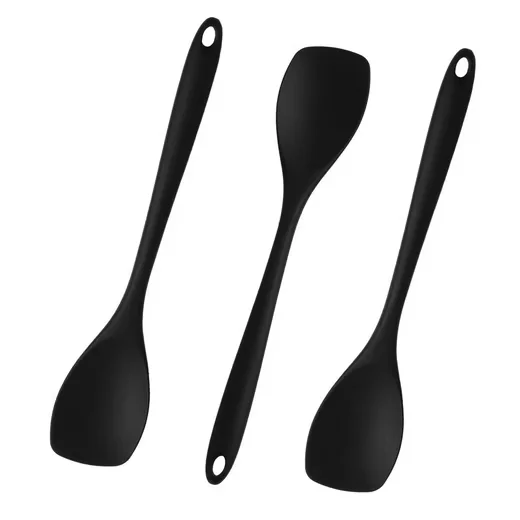 FOUORTUNATE-BEE Kochlöffel 3er Set hitzebeständig ergonomisch
