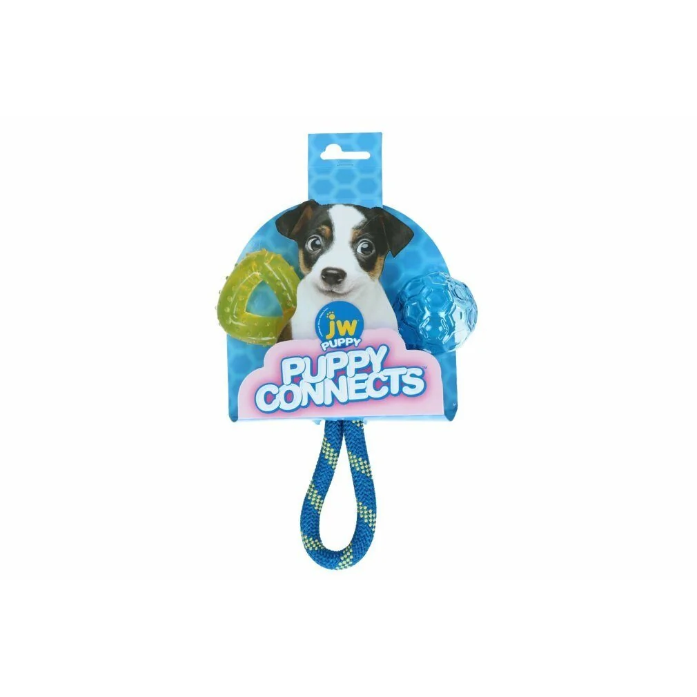 JW PET Puppy Connects Tau Kauspielzeug für Welpen