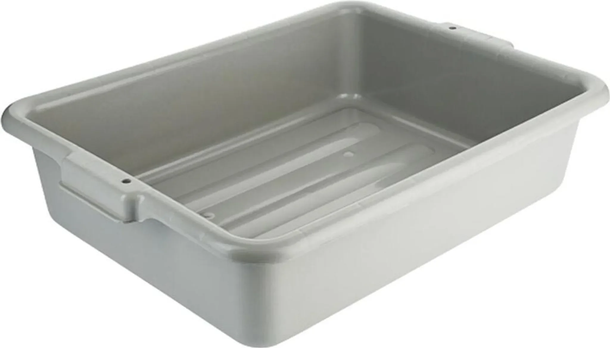 Geschirrwanne aus Kunststoff – stapelbar, Dunkelgrau