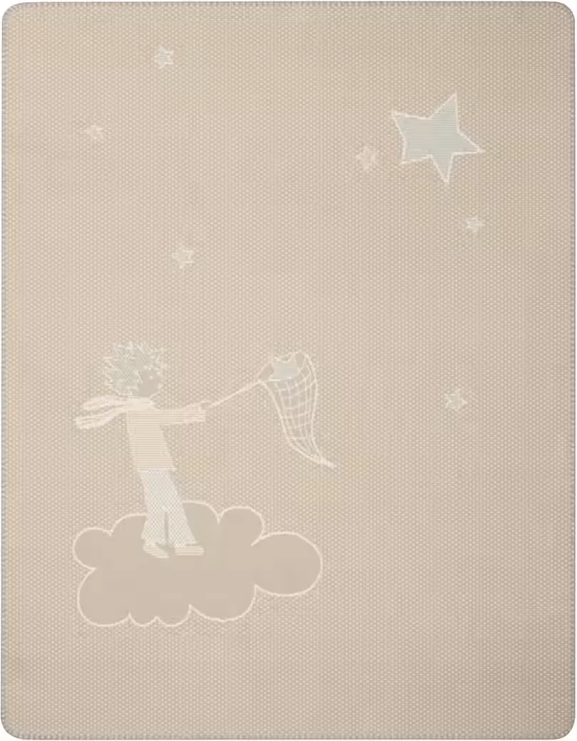 BIEDERLACK Babydecke Little Prince kuschelig weich