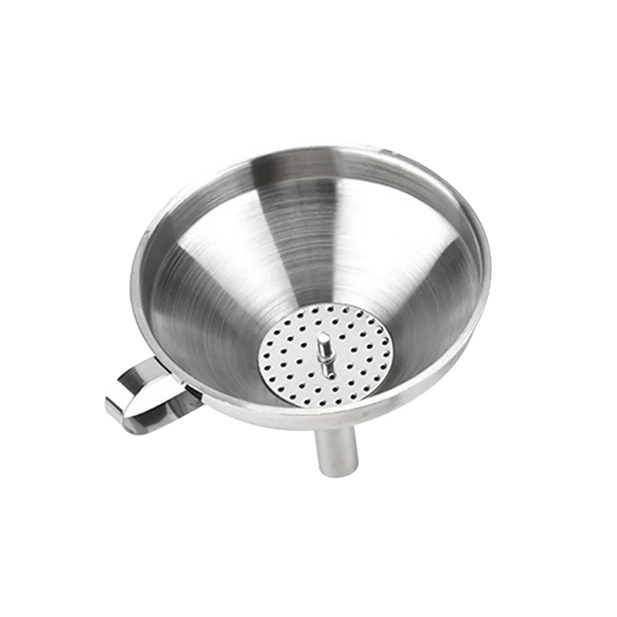 Edelstahl-Trichter mit abnehmbarem Sieb – Größe L