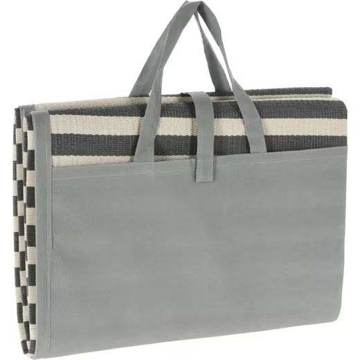 KOOPMANN Camping Bodenmatte gestreift 150 x 210 cm 1 Stück