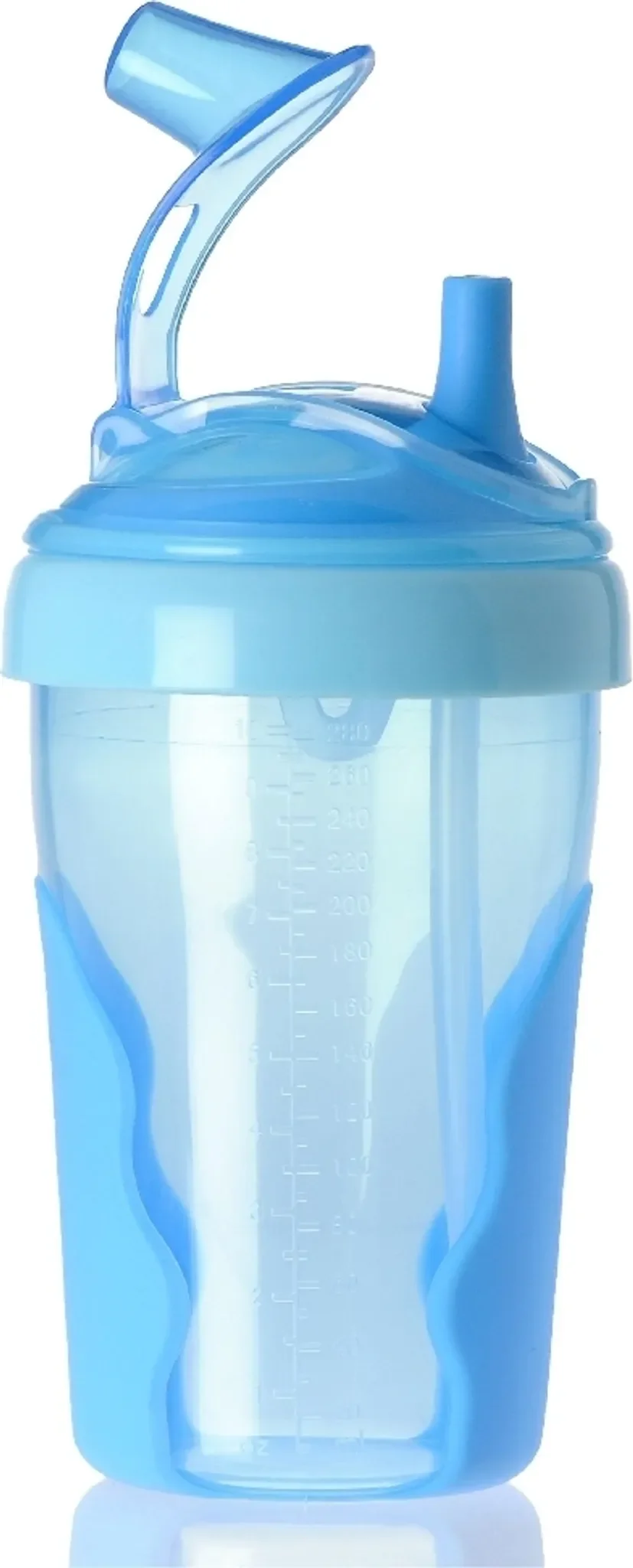 Kinder-Strohhalmbecher – 300 ml, Blau