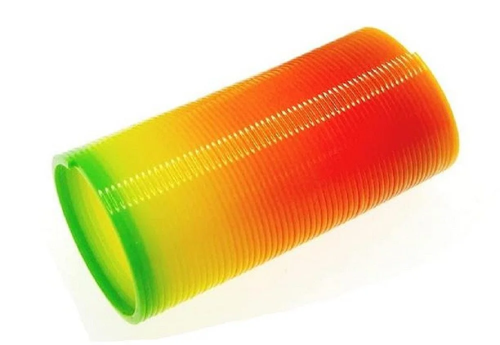 Regenbogenspirale – Lernspielzeug mit Glitzereffekt