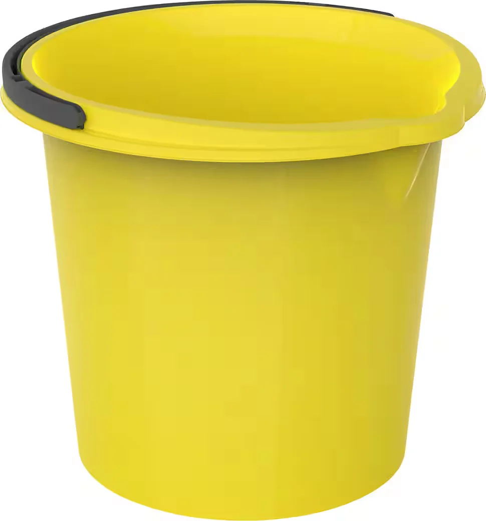 ROTHO Vario Eimer 10 L gelb Gips Kalk Putz Mischeimer