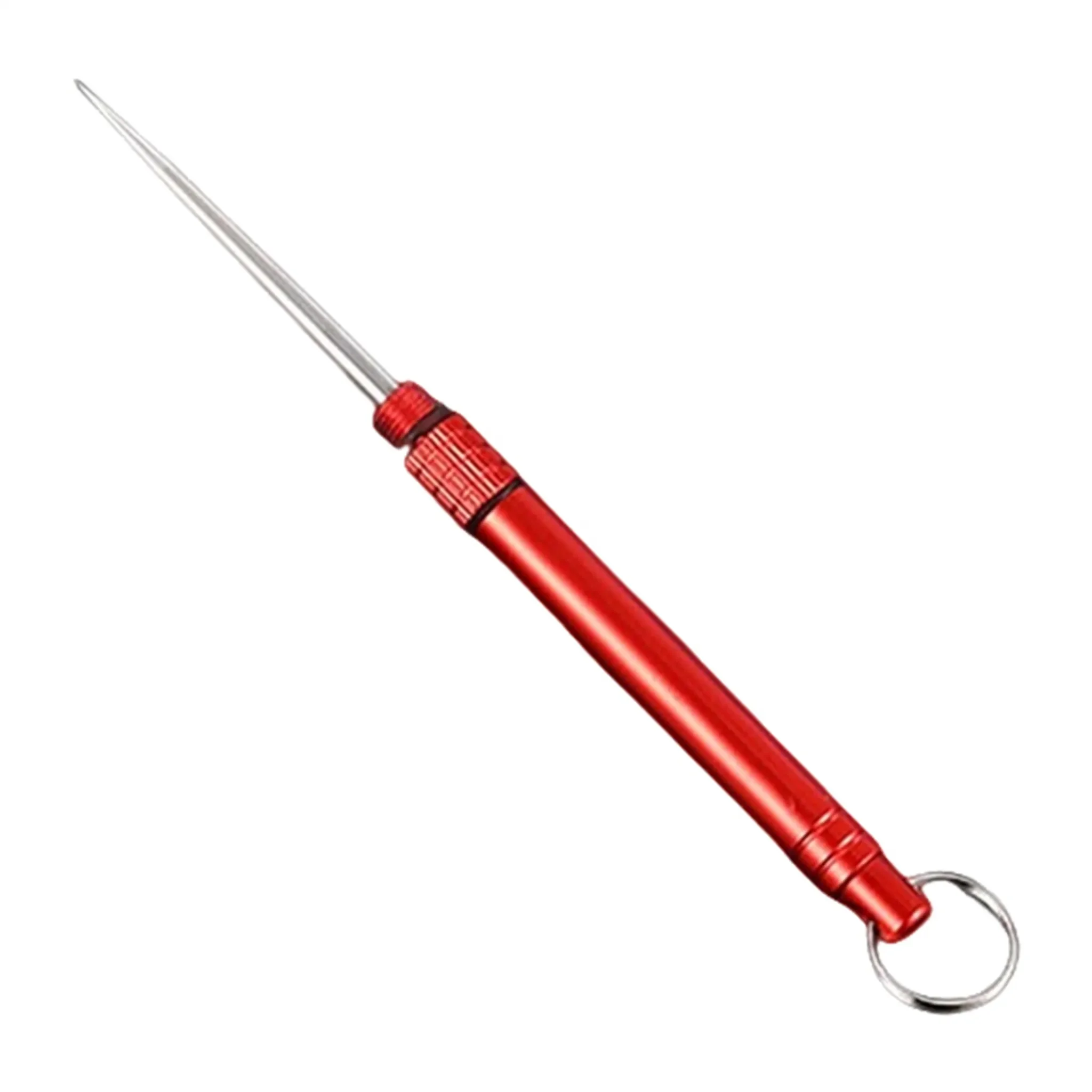 Outdoor-Zahnstocher – Edelstahl, Rot